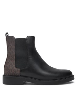 Sztyblety MICHAEL Michael Kors Hazel Chelsea Bootie 40F4HZMEFL Czarny ze sklepu eobuwie.pl w kategorii Botki - zdjęcie 181309694