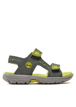 Sandały Timberland Moss Jump 2 Strap Sandal TB0A68RHL951 Khaki ze sklepu eobuwie.pl w kategorii Sandały dziecięce - zdjęcie 181309710