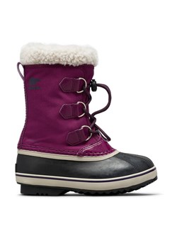 Śniegowce Sorel Yoot Pac™ Nylon Wp 2114111594 Fioletowy ze sklepu eobuwie.pl w kategorii Buty zimowe dziecięce - zdjęcie 181309820