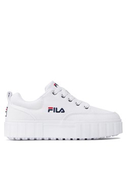 Sneakersy Fila Sandblast C FFW0062.10004 Biały ze sklepu eobuwie.pl w kategorii Trampki damskie - zdjęcie 181309944