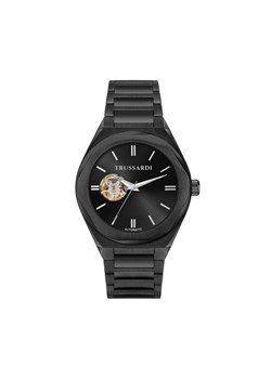 Zegarek Trussardi R2423156001 Czarny ze sklepu eobuwie.pl w kategorii Zegarki - zdjęcie 181309993