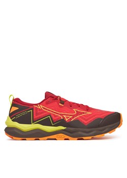 Buty do biegania Mizuno Wave Daichi 9 J1GJ2571 Czerwony ze sklepu eobuwie.pl w kategorii Buty sportowe męskie - zdjęcie 181310053