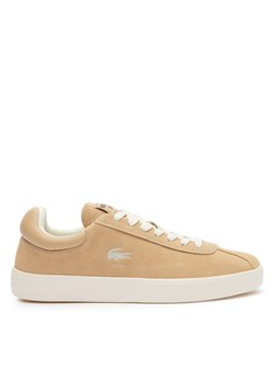 Sneakersy Lacoste Basehot Tonal 747SFA0096 Brązowy ze sklepu eobuwie.pl w kategorii Trampki damskie - zdjęcie 181310120