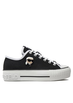 Trampki KARL LAGERFELD KL60424 Czarny ze sklepu eobuwie.pl w kategorii Trampki damskie - zdjęcie 181310132