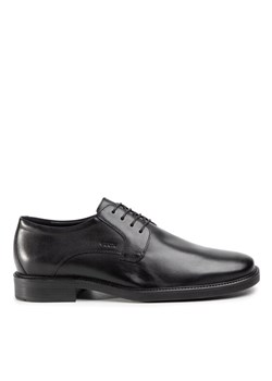 Półbuty Geox U Brandolf B U024VB 00043 C9999 Czarny ze sklepu eobuwie.pl w kategorii Buty eleganckie męskie - zdjęcie 181310144