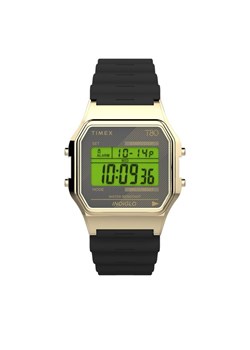 Zegarek Timex T80 TW2V41000 Czarny ze sklepu eobuwie.pl w kategorii Zegarki - zdjęcie 181310180