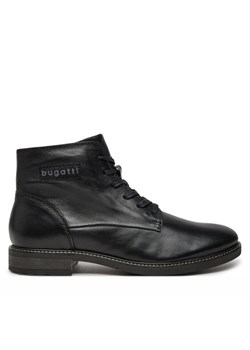Kozaki Bugatti BUGATTI-3117823L1000 1000 SCHWARZ Czarny ze sklepu eobuwie.pl w kategorii Buty zimowe męskie - zdjęcie 181310332