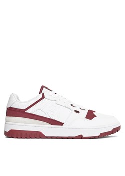 Sneakersy Tommy Hilfiger Th Basket Street Lth FM0FM04874 Biały ze sklepu eobuwie.pl w kategorii Buty sportowe męskie - zdjęcie 181310464