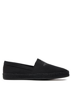 Espadryle Calvin Klein Jeans Espadrille Slipon Ml YM0YM00935 Czarny ze sklepu eobuwie.pl w kategorii Espadryle męskie - zdjęcie 181310554