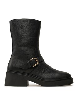 Botki Pollini SA24086G1LTC0000 Czarny ze sklepu eobuwie.pl w kategorii Botki - zdjęcie 181310744