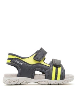 Sandały Geox B Sandal Flaffee Boy B3559C000CEC4502 M Granatowy ze sklepu eobuwie.pl w kategorii Sandały dziecięce - zdjęcie 181310811