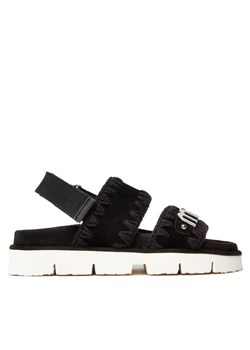 Sandały Mou New Bio Sandal SW461001A Czarny ze sklepu eobuwie.pl w kategorii Sandały damskie - zdjęcie 181310860