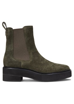 Sztyblety LAUREN RALPH LAUREN 802951237002 Zielony ze sklepu eobuwie.pl w kategorii Botki - zdjęcie 181310990