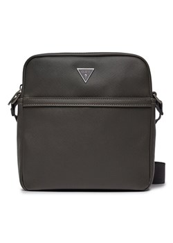 Saszetka Guess Certosa Saffiano Eco Mini-Bags HMECSA P3158 Szary ze sklepu eobuwie.pl w kategorii Torby męskie - zdjęcie 181311024