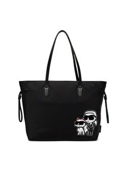 Torebka KARL LAGERFELD A2W30179 Czarny ze sklepu eobuwie.pl w kategorii Torby Shopper bag - zdjęcie 181311094