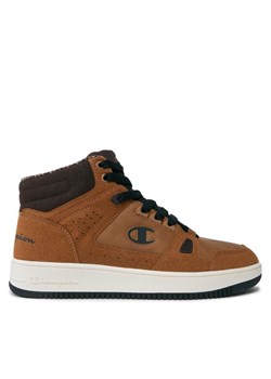 Sneakersy Champion Rebound Mid Winterized Mid Cut S22131-YS008 Brązowy ze sklepu eobuwie.pl w kategorii Buty sportowe męskie - zdjęcie 181311181