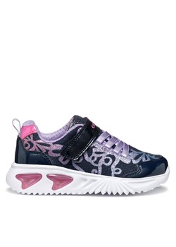Sneakersy Geox J Assister J55E9A 0ASKN C4215 DD Granatowy ze sklepu eobuwie.pl w kategorii Buty sportowe dziecięce - zdjęcie 181311223