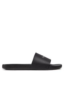 Klapki Calvin Klein Jeans Pool Slide HM0HM00455 Czarny ze sklepu eobuwie.pl w kategorii Klapki męskie - zdjęcie 181311284