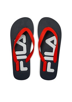 Japonki Fila Troy Slipper FFM0007.53040 Czerwony ze sklepu eobuwie.pl w kategorii Klapki męskie - zdjęcie 181311323