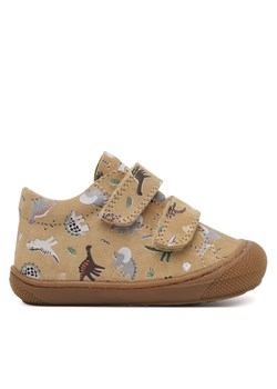 Sneakersy Naturino Cocoon Vl 2012904.HE.4D41 M Beżowy ze sklepu eobuwie.pl w kategorii Buty sportowe dziecięce - zdjęcie 181311333