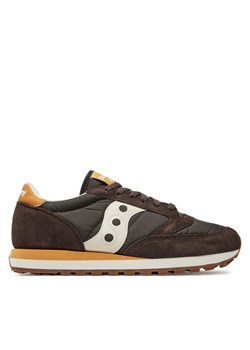 Sneakersy Saucony Originals Jazz S2044 705 Brązowy ze sklepu eobuwie.pl w kategorii Buty sportowe męskie - zdjęcie 181311362
