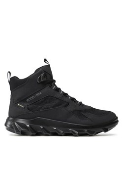Trekkingi ECCO Mx W Mid Gtx Tex GORE-TEX 82022351052 Czarny ze sklepu eobuwie.pl w kategorii Buty trekkingowe damskie - zdjęcie 181311603