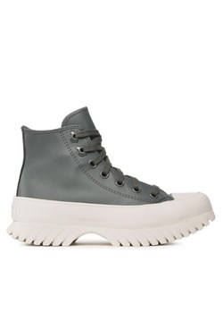 Botki Converse Chuck Taylor All Star Lugged 2.0 Hi A02878C Szary ze sklepu eobuwie.pl w kategorii Trampki damskie - zdjęcie 181312231