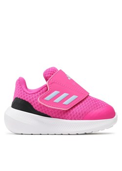 Sneakersy adidas Runfalcon 3.0 Sport Running Hook-and-Loop Shoes HP5860 Różowy ze sklepu eobuwie.pl w kategorii Buty sportowe dziecięce - zdjęcie 181312544