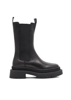 Botki Gino Rossi 222FW106 Czarny ze sklepu eobuwie.pl w kategorii Workery damskie - zdjęcie 181312624