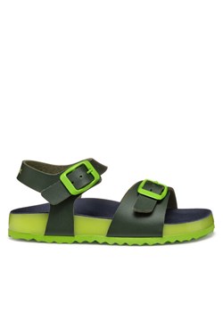 Sandały Geox J Ghita J558LC 0003W C3X2K D Khaki ze sklepu eobuwie.pl w kategorii Sandały dziecięce - zdjęcie 181313234