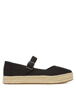 Espadryle Toms Carolina Mary Jane 10021878 Czarny ze sklepu eobuwie.pl w kategorii Espadryle damskie - zdjęcie 181313523