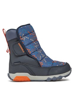 Śniegowce Merrell Free Roampuffer MK266130 Granatowy ze sklepu eobuwie.pl w kategorii Buty zimowe dziecięce - zdjęcie 181313610