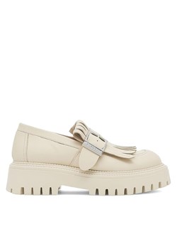Loafersy Badura DEBORAH-24SS200 Beżowy ze sklepu eobuwie.pl w kategorii Półbuty damskie - zdjęcie 181313622