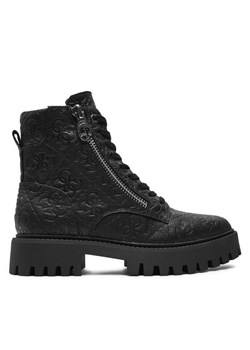 Botki Guess Fiona FLTFIO FAL10 Czarny ze sklepu eobuwie.pl w kategorii Workery damskie - zdjęcie 181313653
