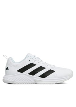 Buty halowe adidas Court Team Bounce 2.0 Shoes HR1239 Biały ze sklepu eobuwie.pl w kategorii Buty sportowe męskie - zdjęcie 181313672
