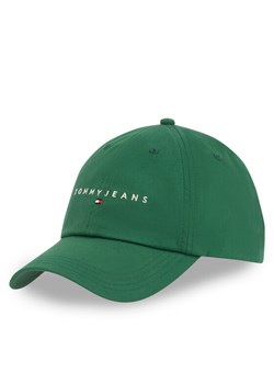 Czapka z daszkiem Tommy Jeans Tjm Heritage Core Cap AM0AM12933 Zielony ze sklepu eobuwie.pl w kategorii Czapki z daszkiem męskie - zdjęcie 181313730