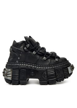 Sneakersy NEW ROCK M-WALL106-S10 Czarny ze sklepu eobuwie.pl w kategorii Buty sportowe damskie - zdjęcie 181313770