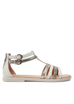 Sandały Geox J Sandal Karly Girl J7235D 054AJ C1Z1N D Biały ze sklepu eobuwie.pl w kategorii Sandały dziecięce - zdjęcie 181313902