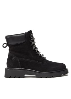 Trapery Tamaris 1-25909-41 Czarny ze sklepu eobuwie.pl w kategorii Workery damskie - zdjęcie 181313971