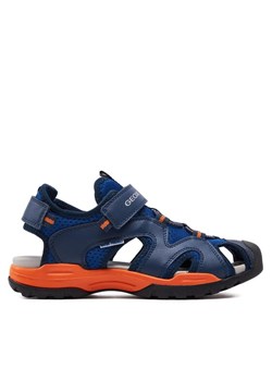 Sandały Geox J Borealis Boy J450RC 014BU C0685 D Niebieski - id: 0000303479930 - marki Geox - 181314023 Sandały Geox J Borealis Boy J450RC 014BU C0685 D Niebieski ze sklepu eobuwie.pl w kategorii Sandały dziecięce - zdjęcie 181314023