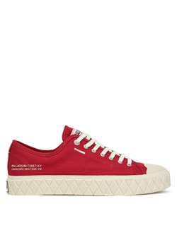 Trampki Palladium Palla Ace Cvs Org 74447-656-M Czerwony ze sklepu eobuwie.pl w kategorii Trampki damskie - zdjęcie 181314083