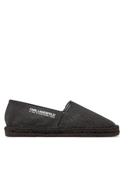 Espadryle KARL LAGERFELD KL70119 Czarny ze sklepu eobuwie.pl w kategorii Espadryle męskie - zdjęcie 181314113