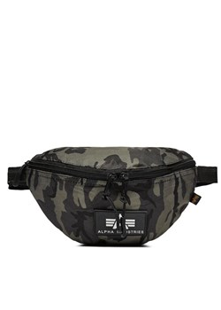 Saszetka nerka Alpha Industries Rubber Print 198912 125 Czarny ze sklepu eobuwie.pl w kategorii Nerki - zdjęcie 181314273