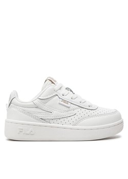 Sneakersy Fila Fila Sevaro Kids FFK0159 Biały ze sklepu eobuwie.pl w kategorii Buty sportowe dziecięce - zdjęcie 181314384