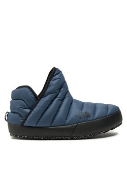 Kapcie The North Face M Thermoball Traction Bootie NF0A3MKHMPF1 Niebieski ze sklepu eobuwie.pl w kategorii Kapcie męskie - zdjęcie 181314463