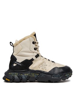 Sneakersy Premiata Saintcrossd 378M Beżowy ze sklepu eobuwie.pl w kategorii Buty sportowe damskie - zdjęcie 181314552