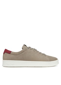Sneakersy Calvin Klein Low Top Lace Up Nu HM0HM01758 Szary ze sklepu eobuwie.pl w kategorii Trampki męskie - zdjęcie 181314584
