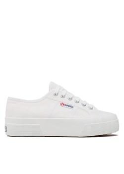 Tenisówki Superga 2740 Platform S21384W Biały ze sklepu eobuwie.pl w kategorii Trampki damskie - zdjęcie 181314814