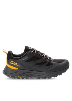 Trekkingi Jack Wolfskin Terraventure Texapore Low M 4051621 Czarny ze sklepu eobuwie.pl w kategorii Buty trekkingowe męskie - zdjęcie 181314871