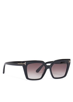 Okulary przeciwsłoneczne Tom Ford FT1030 01Z Czarny ze sklepu eobuwie.pl w kategorii Okulary przeciwsłoneczne damskie - zdjęcie 181314931